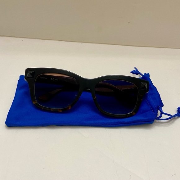 Valentino Brown Tortoise-Tan Sunglasses V670S 013 140 - Picture 11 of 11